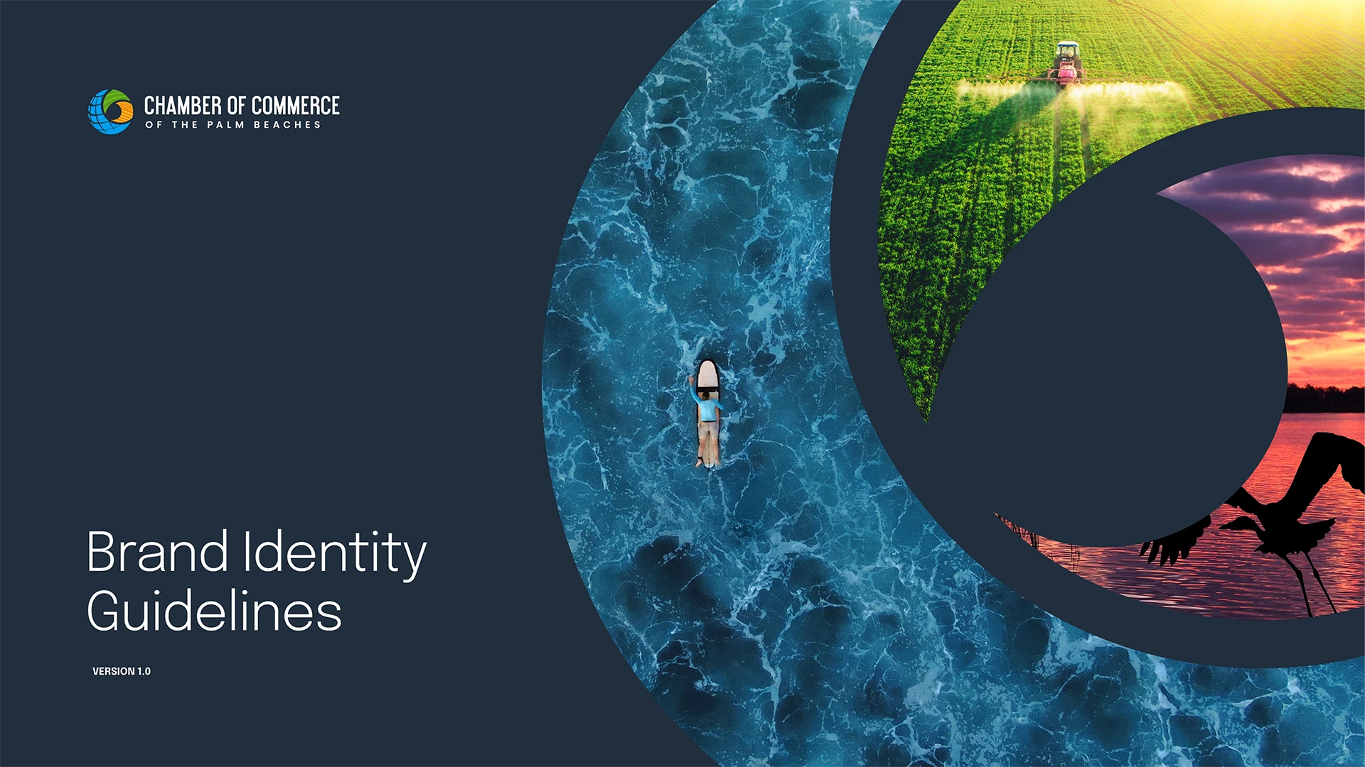 Front page of the Brand Identity Guidelines.