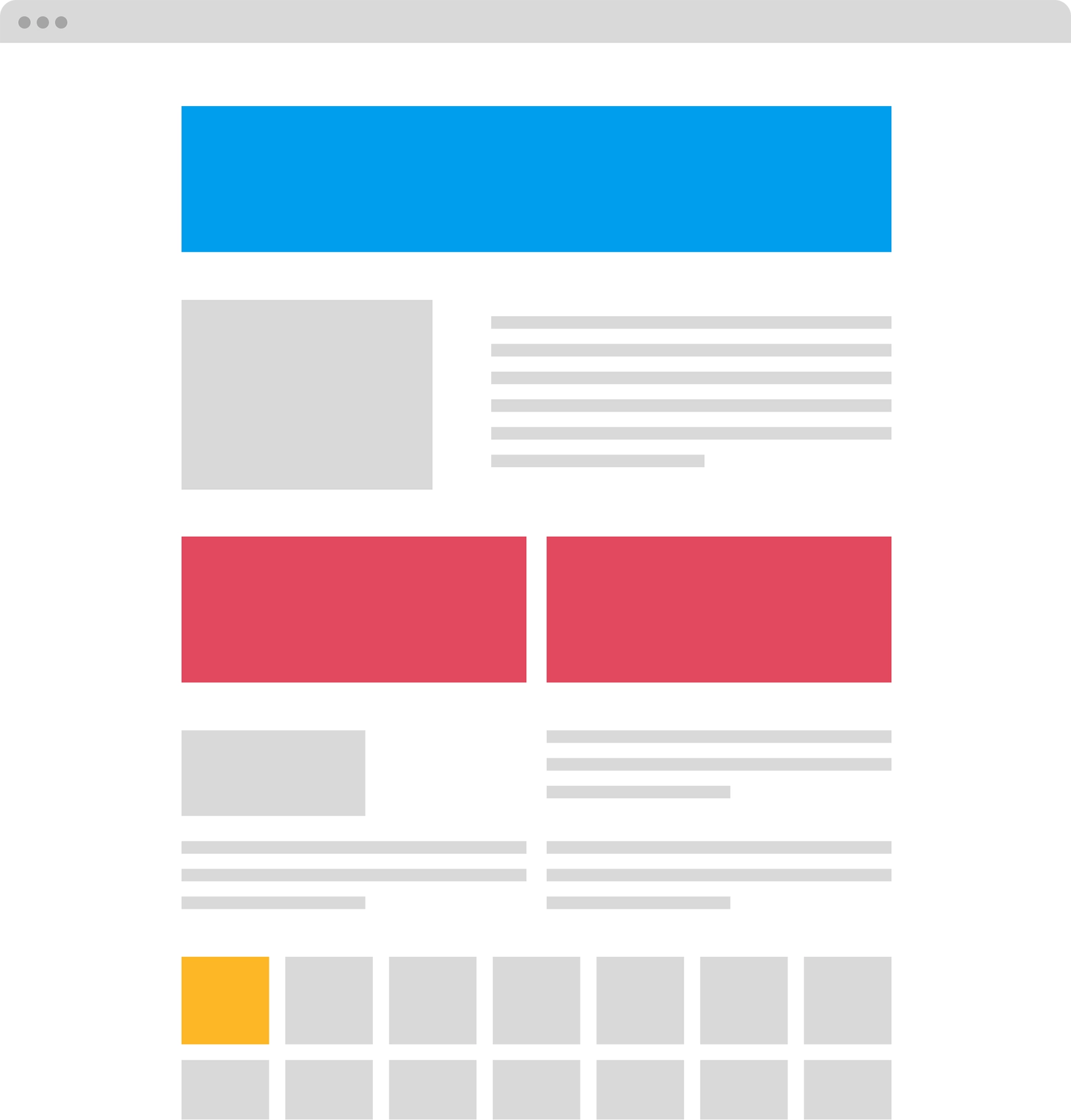 Advertising Banners Illustration