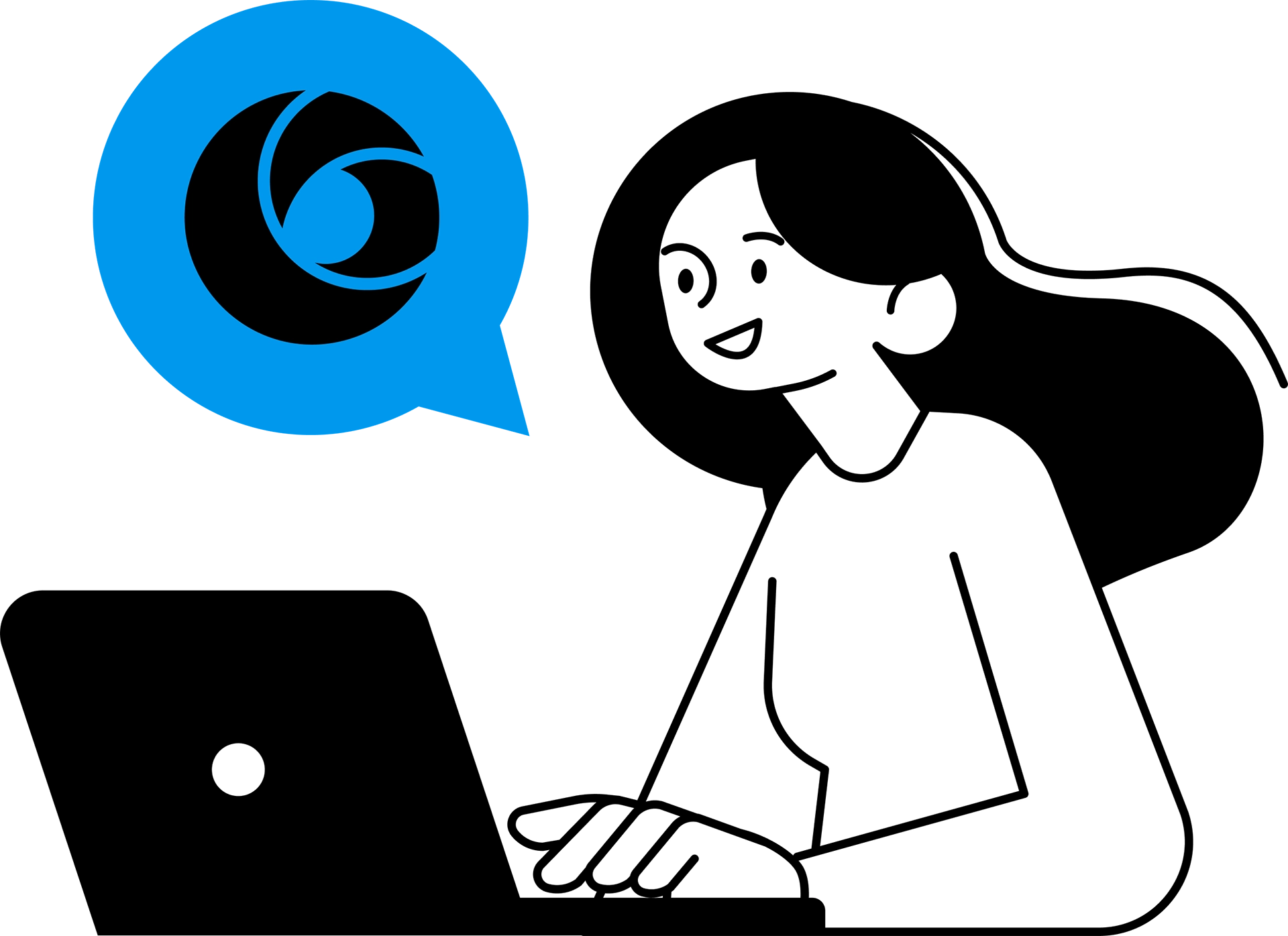 Digital Impression Illustration